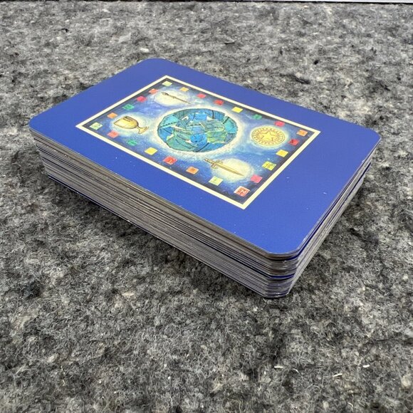 THE ART OF TAROT, Liz Dean, 78 card replacement deck and silk scarf cloth - Picture 2 of 7